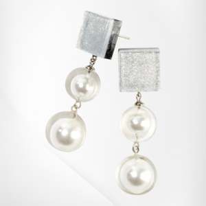 2340501PS01Q00 VINTAGE PEARLS silverpearl stud