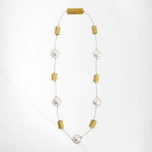 Bubbling Pearls: 2340103PG01Q11 VINTAGE PEARLS goldpearl