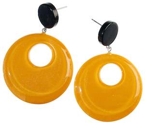 83505019257Q00 ELLE mustard stud