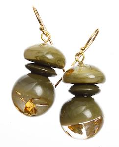 Wila Fashion Jewellery Zsiska Colourful Jewellery: 4410501GREEQ00 PHILO green short hook