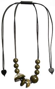 Wila Fashion Jewellery Zsiska Colourful Jewellery: 4410101GREEQ10 PHILO green adj