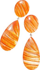 5260501ORANQ00 EDEN orange stud