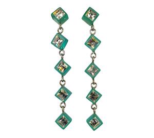 NZE007 Turquoise Diamante Er