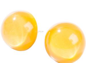 1190504YELLQ00 BOLAS yellow stud