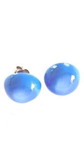 1190504MBLUQ00 BOLAS Blue stud