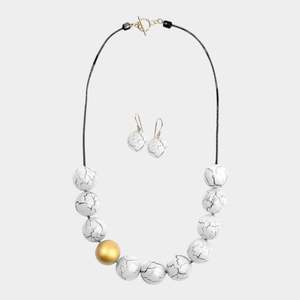 Sets: 5180102WG00QSET TERRA White/Gold 53cm Set