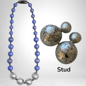 Sets: 3220104S0BUQSET VINTAGE S0BU/Silver/Blue magnet