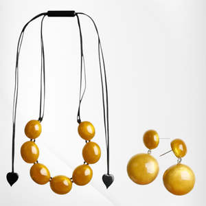 Sets: 43801039171QSET FREYA yellow adjustable