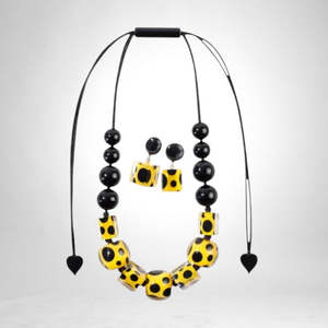 9410101YEBLQSET ITSYBITSY yellow/black adj