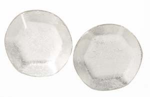 Clip Earrings: 8432701SF00Q00 ADAMAS silver foil clip size 2.8cm