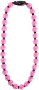 40101339200Q30 COLOURFUL BEADS pink 55cm