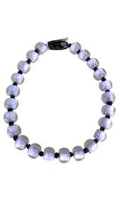 40101329199Q23 COLOURFUL BEADS lavander 55cm