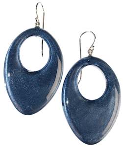 Colourful Statements Earrings: 40105279252Q00 COLOURFUL STATEMENT blue short hook