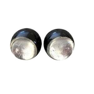 1190504SBLAQ00 BOLAS Black Silver stud