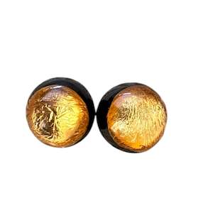 1190504GBLAQ00 BOLAS  Black/Gold Stud