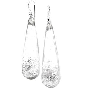 Dhara New: 2430501SCLEQ00 RAIN silver/clear short hook