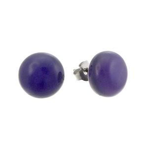 Colourful Beads New 1: 40105049170Q00 COLOURFUL BEADS Winter Purple small stud size 1.4cm