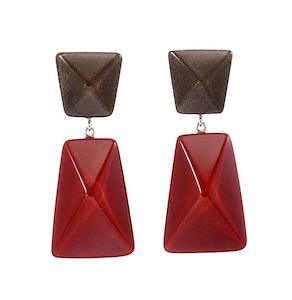 Mixed Winter Collections: 9300501REDBQ00 HERRERA red/brown stud