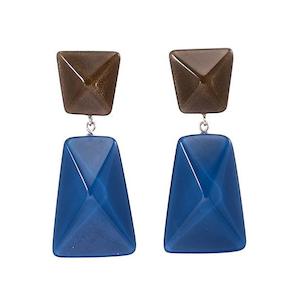 9300501BLUBQ00 HERRERA blue/brown stud