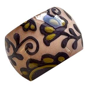 Rings: 8890603PINKQ0L Ivy Circular Ring Pink Lge