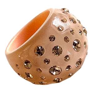 6050602PEAC0M  BRILLIANT Ring Peach Med