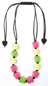 Colourful Beads Summer 22: 40101390927Q12 COLOURFUL BEADS combination pink green adj