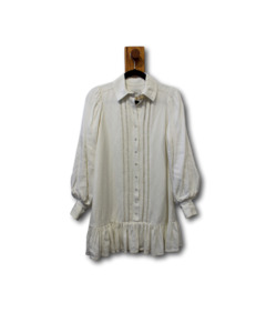 Latest Additions: Aje. Mini Shirt Dress. Size 6