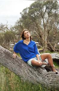 Top: Style Laundry Seabreeze Top - Colbalt