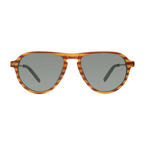 Prive Revaux Sunglasses The Baron - Brown Stripe