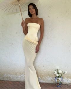 Latest Arrivals: Clara Dress | Yellow (XS)