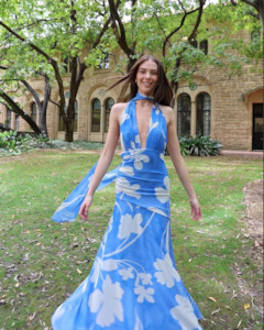 Vacation Collection: Fiesta Halter Neck Dress