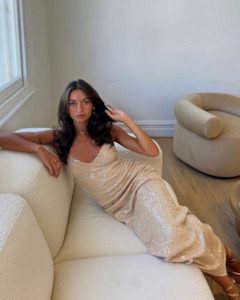 Wedding Guest: Light Angles Slip Dress