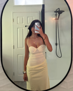 Romy Maxi Dress | Yellow
