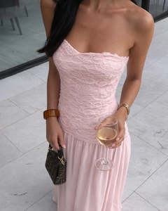 Renata Dress | Baby Pink