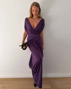 Esme Dress | Plum