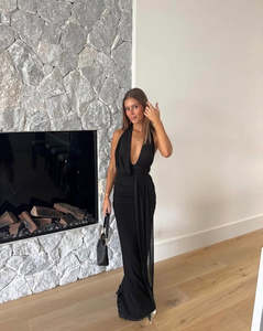 Cassie Maxi Dress | Black