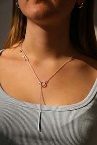 Accessories: Annie Necklace - Silver