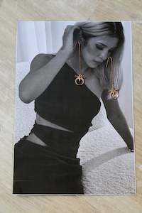 Paris Earrings - Rose Gold