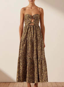 Midi: Lilou Backless Dress