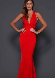 Size 12: Garrett Gown Red