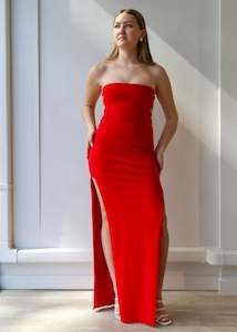 Full Length: *BUY NOW* Flaunt Gown Red (Size S - L)