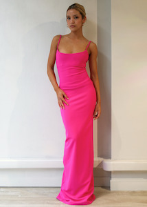 Bold Bright: Bailey Gown Pink