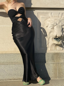 Strapless: Halle Maxi Dress