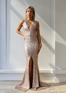 Gold: Dusk Till Dawn Gold Gown