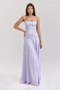 Anabella Lace Up Maxi Orchid