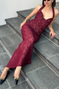 Mystique Halter Gown