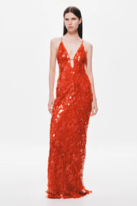 Full Length: Sapphire Sequin Maxi Red