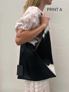 Xox Black Leather & Cowhide Bag