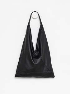 Xox Black Leather Bag Black