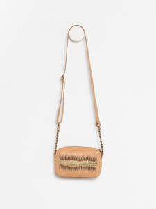 Urban Edge Crossbody Bag Tan
